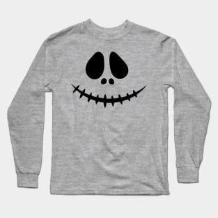 Halloween Punokin face design Long Sleeve T-Shirt